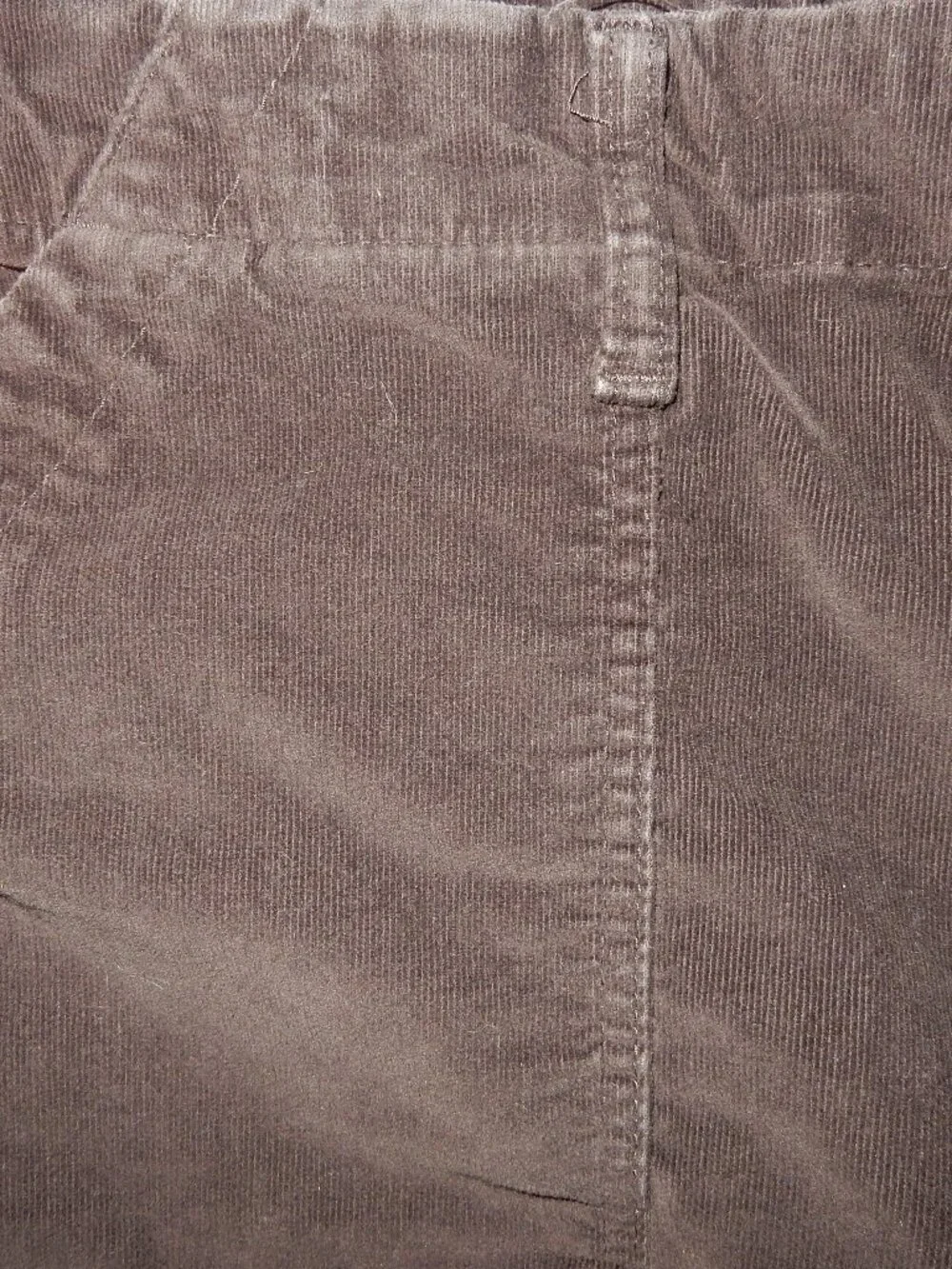 Wide leg Brown corduory pants Sonoma XXL pinwale stretch 16 18 20 EUC!! retro - Picture 4 of 7